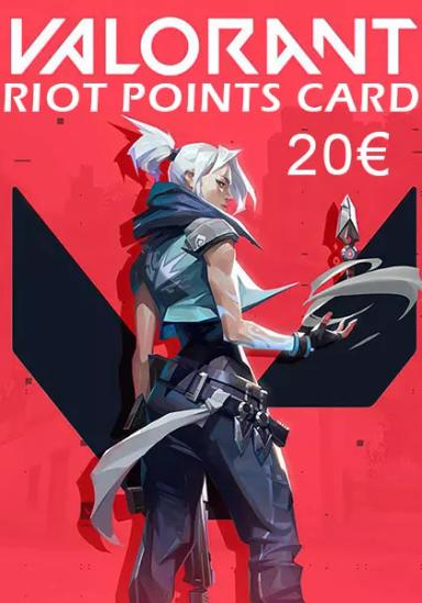 Valorant - Riot Points Card 20 EUR cover image