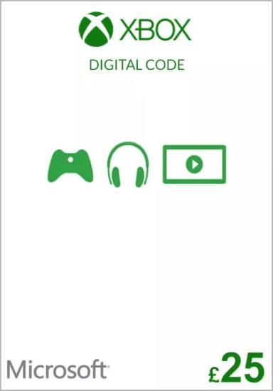 UK Xbox 25 Nael Kinkekaart  cover image