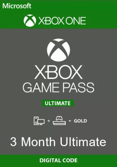 Xbox Game Pass Ultimate 3 Kuu Liikmeaeg (Xbox & PC) cover image